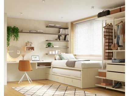 postel s přistýlkou