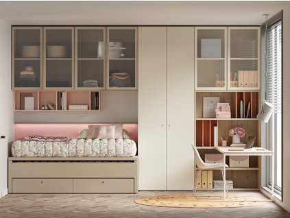 postel s přistýlkou 100x200