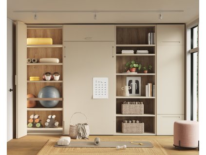 vestavná sklopná postel