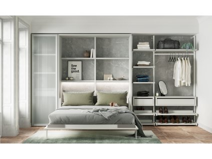 vestavná sklopná postel