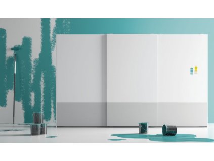 šatna s posuvnými dveřmi