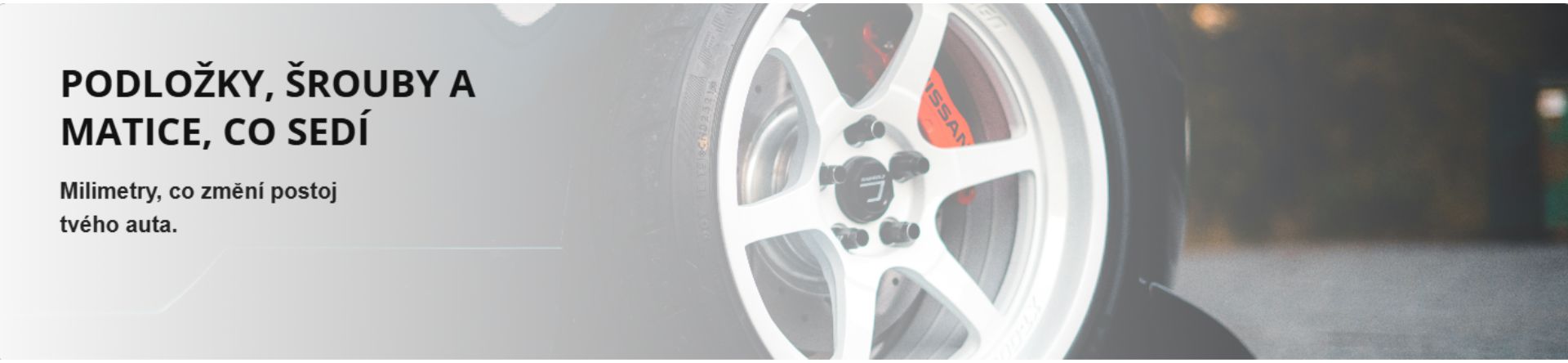 Podložky, šrouby a matice, co sedí