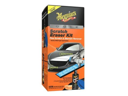 Meguiar’s Quik Scratch Eraser Kit – sada pro lokální odstranění defektů laku