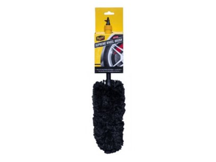 Meguiar’s Supreme Wheel Brush – Medium – mikrovláknový kartáč na kola (35 cm)