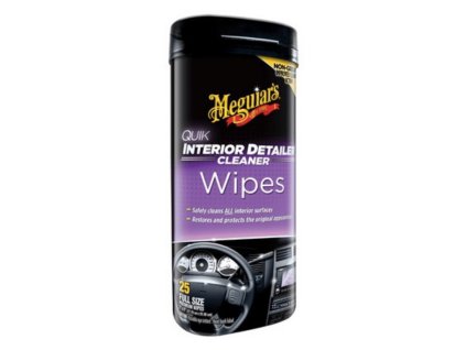 Meguiar’s Quik Interior Detailer Wipes – ubrousky na údržbu interiéru (25 ks)