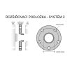 rozsirovaci podlozky 18mm 5 100 5 112 57 1 scc 12448e elox 2ks