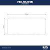 Gecko Ovládací panel TSC-18 (4 Buttons) - BDLTSC18PPD