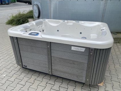 5304 1 virivka pro 3 osoby perla seda 201x149x88 cm