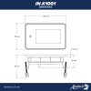 876 3 gecko ovladaci panel in k1001 0607 008087