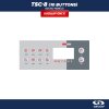 1326 1 gecko ovladaci panel tsc 8 10 buttons polep nalepka 9916 100723