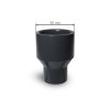 2571 2 prechodka dlouha d 50 25 pvc z 50mm vnejsi na 25mm vnitrni 01 03 09 00093