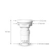 3069 2 regulator vzduchu privzdusnovaci 66 mm nerez 447112 01