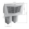 1764 2 rising dragon skimmer pro virivku komplet swim spa double 1 15 163301