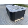5301 5 virivka pro 3 osoby perla tmave seda 201x149x88 cm