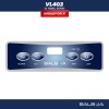 4936 wellis ovladaci panel vl403 polep nalepka acm0547