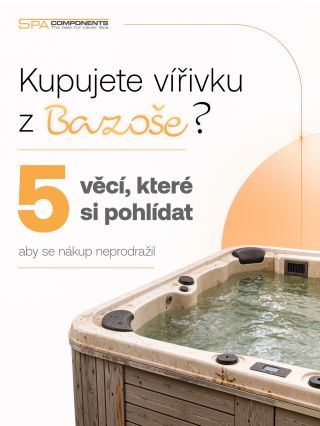 Kupujete vířivku z bazoše a nechcete se napálit? Při nákupu si pohlídejte těsnost rozvodů, váhu termokrytu, estetickou...