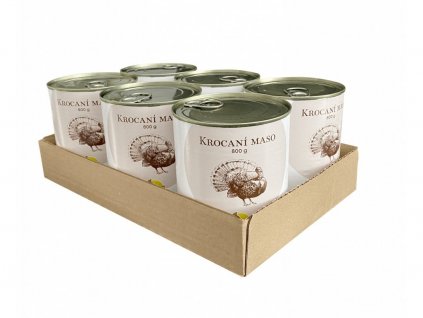 bohemia-krocani-maso-ve-vlastni-stave-six-pack-6x800gBOHEMIA Krocaní maso ve vlastní šťávě SIX PACK 6x800g