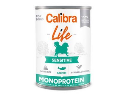 konzerva-calibra-dog-life-sensitive-adult-salmon-with-rice-400g