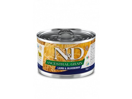 n-d-dog-low-grain-adult-lamb-blueberry-mini-140g