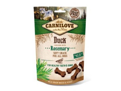 carnilove-dog-semi-moist-snack-duck-rosemary-200g