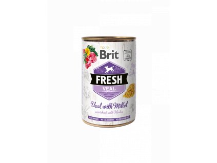 brit-dog-fresh-konzerva-veal-with-millet-400g