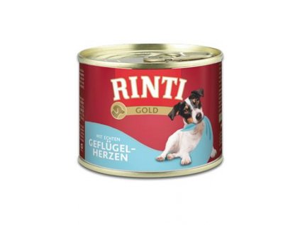 rinti-dog-gold-konzerva-drubezi-srdicka-185g
