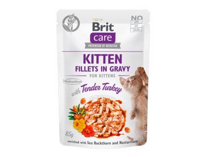 brit-care-cat-fillets-gravy-kitten-tender-turkey-85g