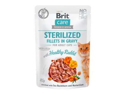 brit-care-cat-fillets-gravy-steril-healthy-rabbit-85g