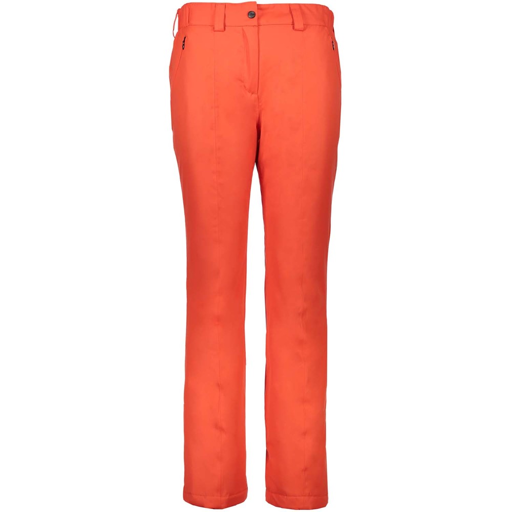 Kalhoty CMP 3W20636 dámské Barva: oranžová, Velikost: 38