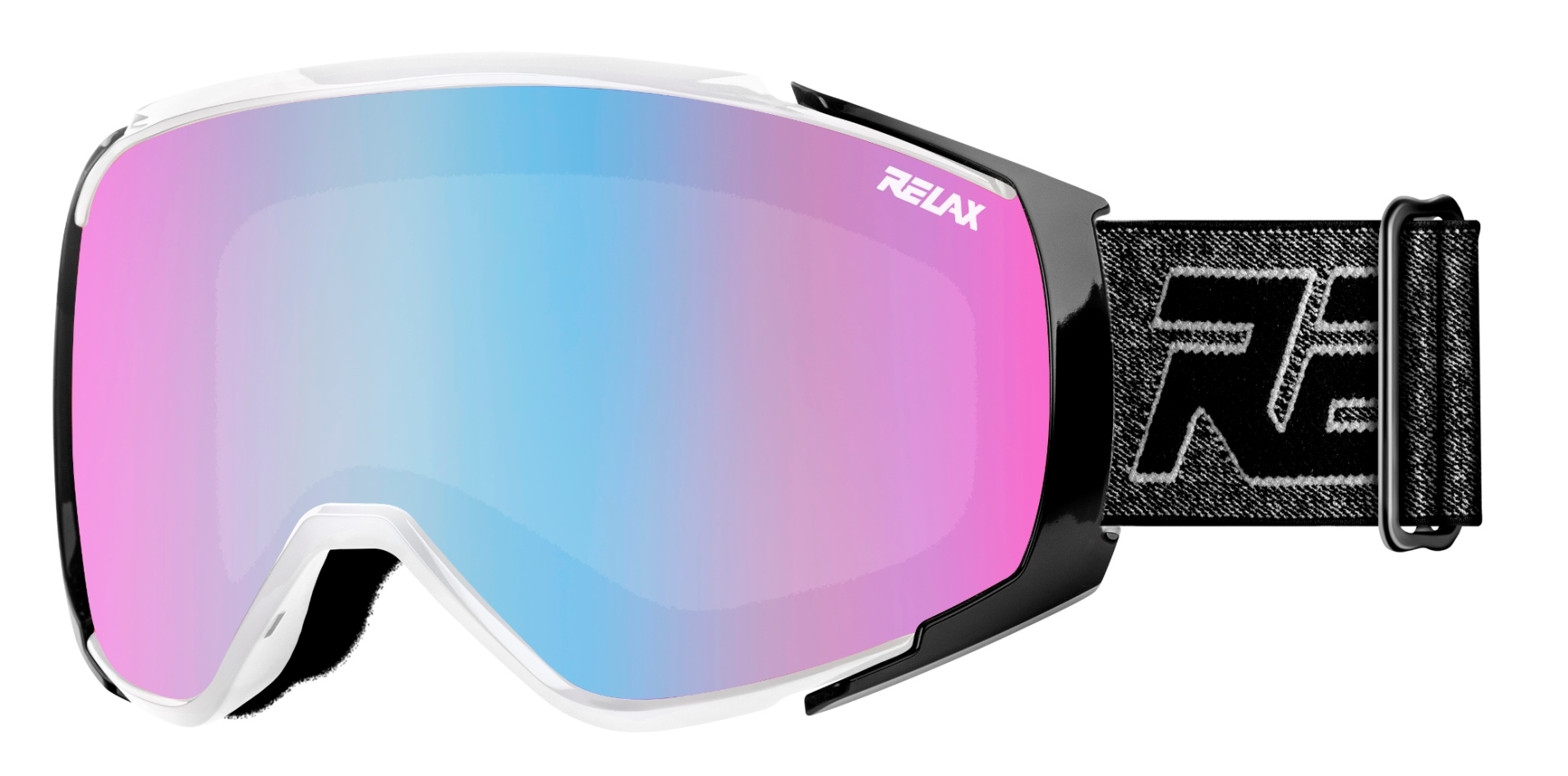 Lyžařské brýle Relax Skyline Barva: černá/hnědé sklo