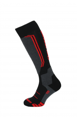 Lyžařské ponožky Blizzard Allround Wool Barva: černá/červená, Velikost: 39-42