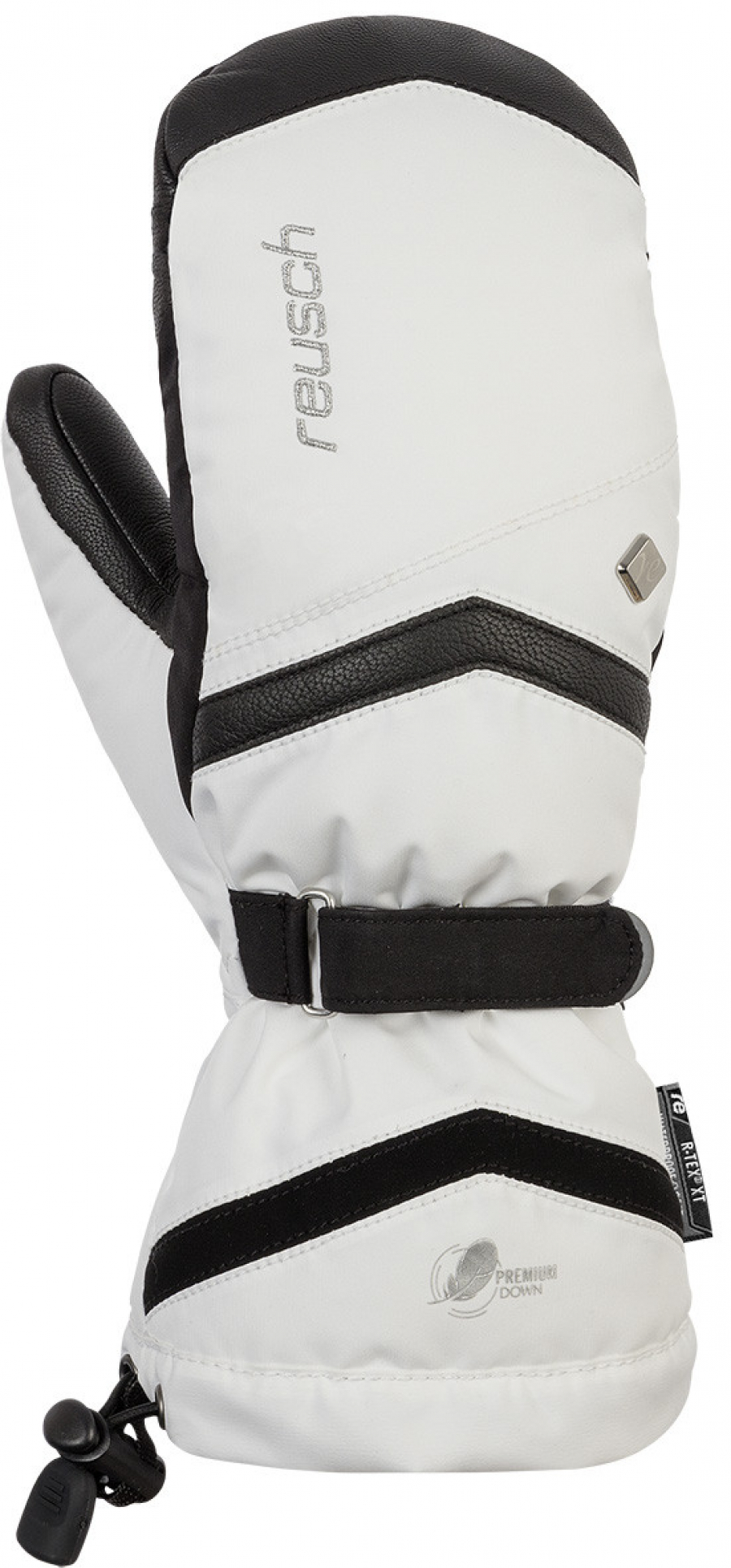 Lyžařské rukavice Reusch Naria R-Tex XT Mitten Barva: bílá, Velikost: 6,5