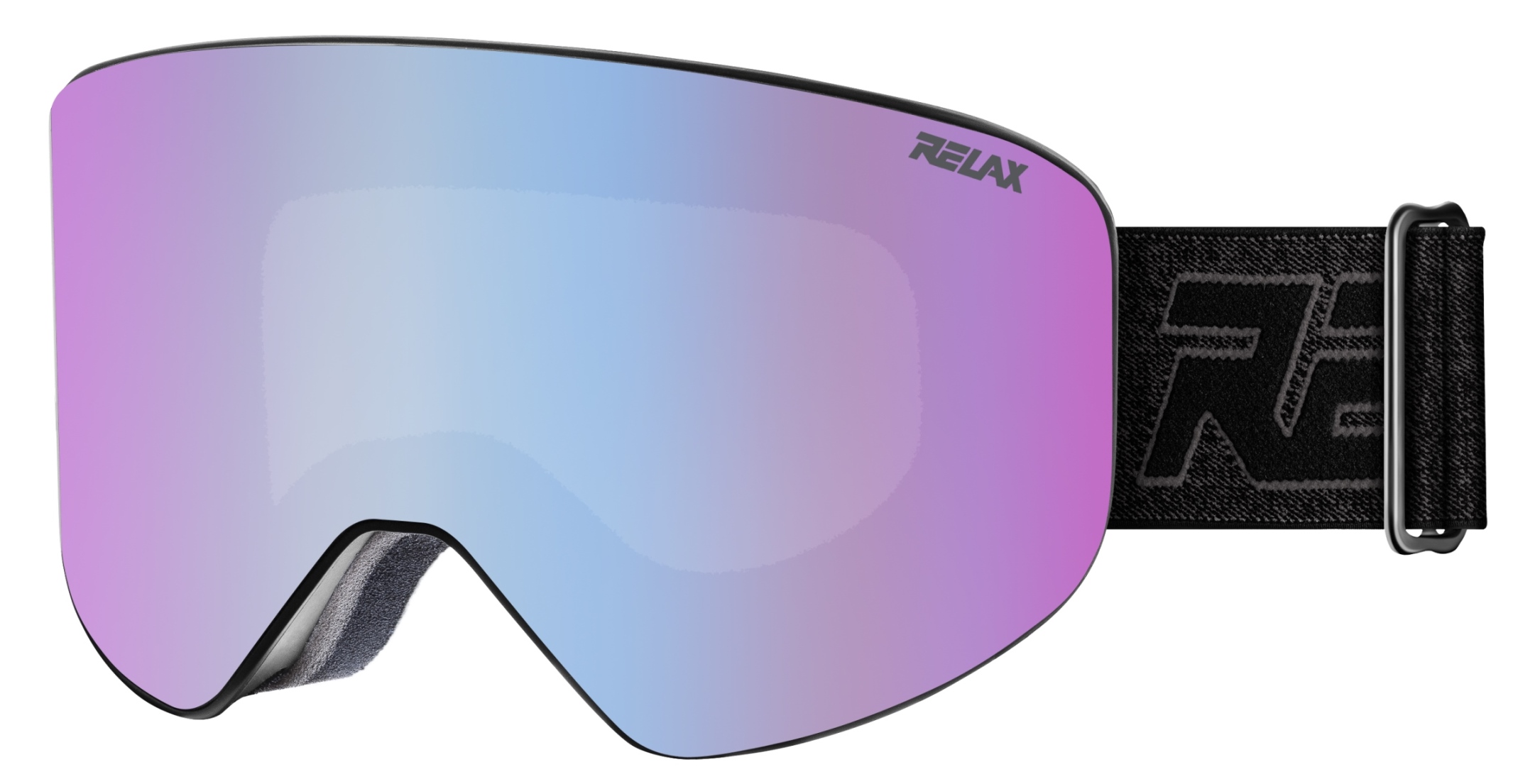 Lyžařské brýle Relax Scooper Barva: černá/modré sklo