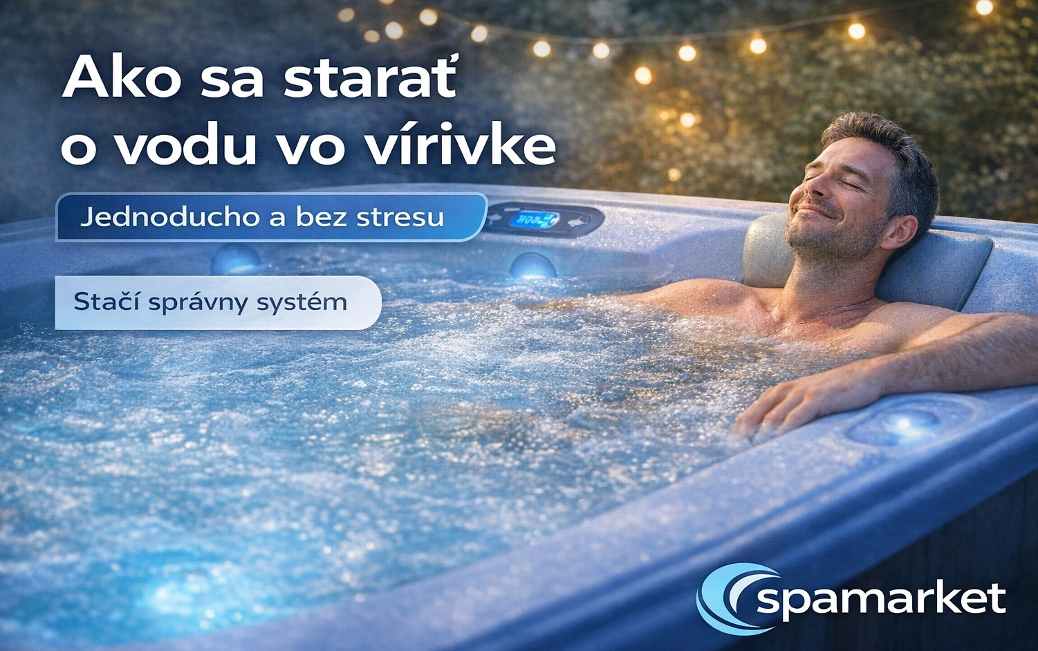 Ako sa starať o vodu vo vírivke