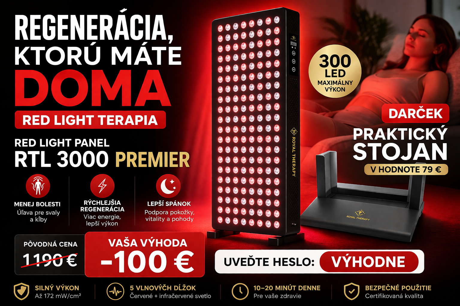 Investícia do regenerácie RTL 3000 Premier