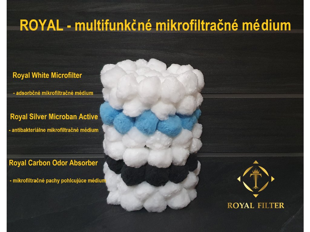 ROYAL FILTER externá mikrofiltrácia mikro filtračné médium