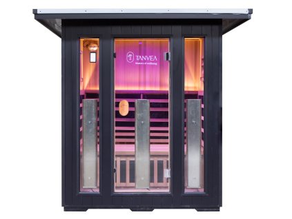 TANVEA EMPEROR LUXURY 2 vonkajšia infra sauna pre 2 osoby