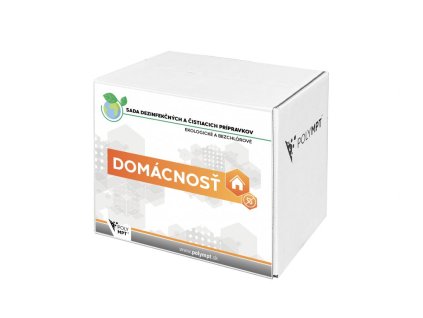 ČISTIACE A DEZINFEKČNÉ PRÍPRAVKY SADA DOMÁCNOSŤ