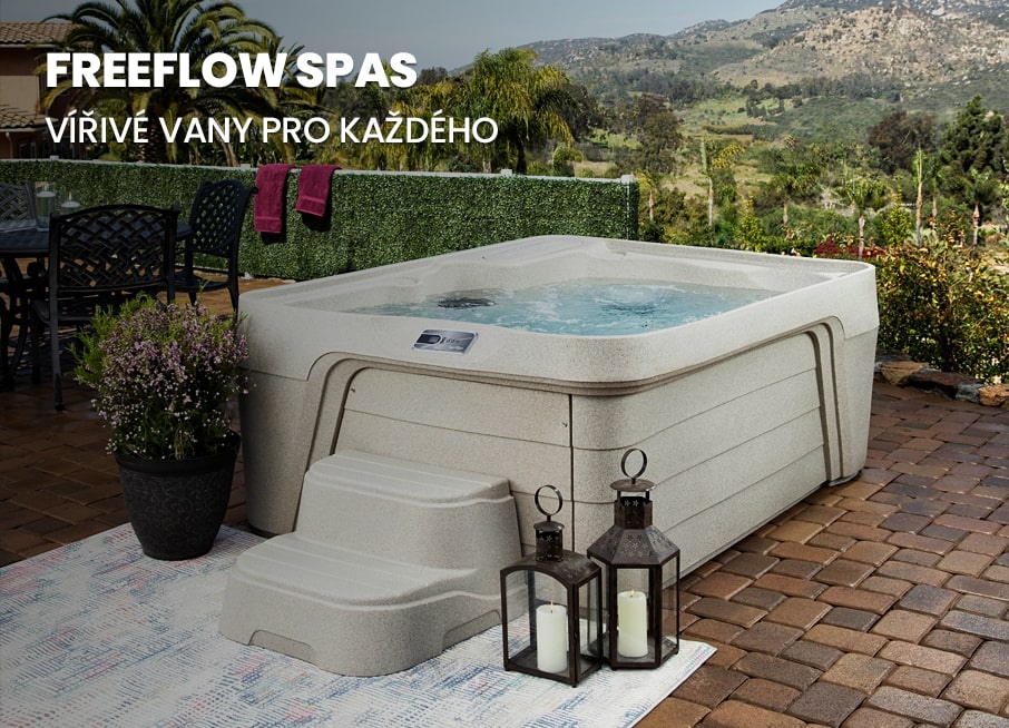 Freeflow spas - vířivky pro každého