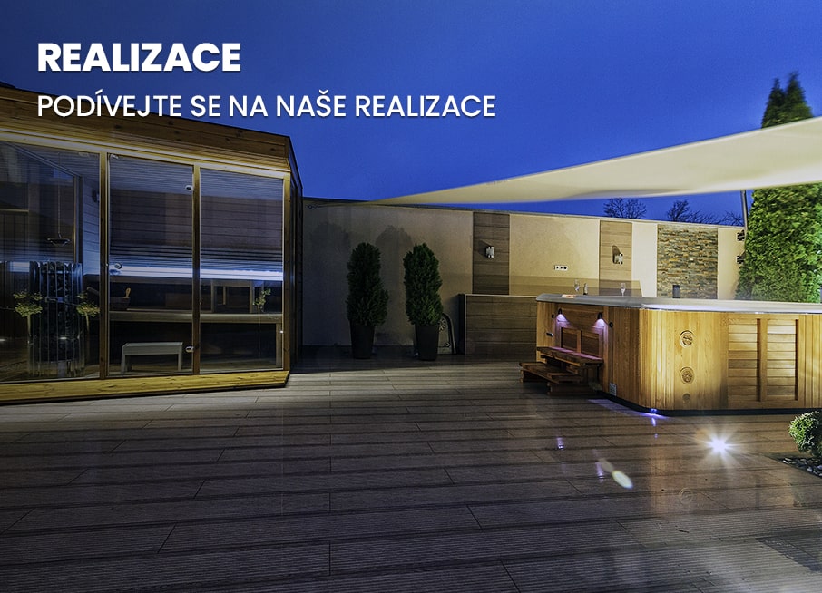 Realizace vířivých van a bazénů - Spa & Wellness