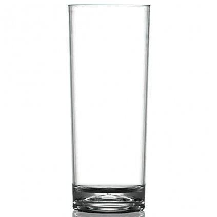 Plastová sklenice hladká na vodu