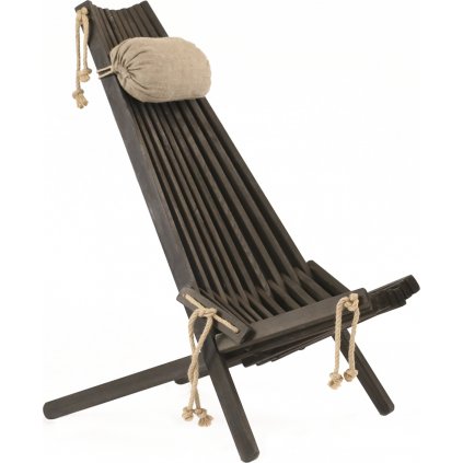 ECO Chair PINE (Barva Šedá s polštářem)
