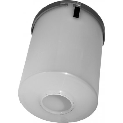Filtrační patrona Polymer s otvorem (Barva světle šedá)