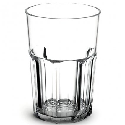 Plastová sklenice na vodu velká