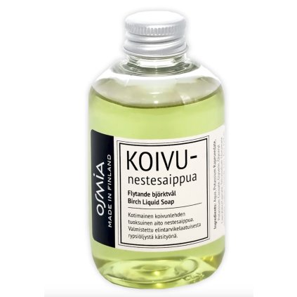 Tekuté mýdlo z březových listů 100 ml