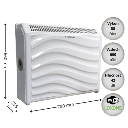 Odvlhčovač Microwell - DRY 400 WAVE