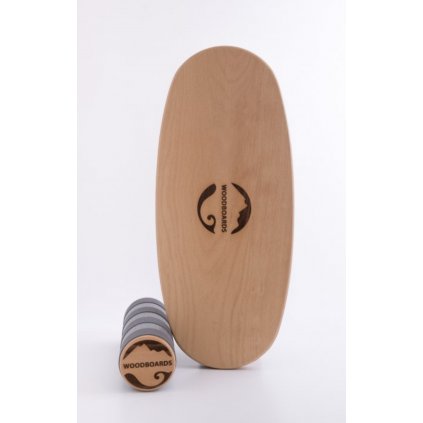 Balanční deska WoodBoard mini - komplet