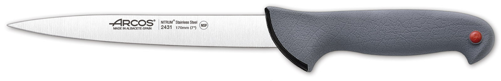 Filetovací nůž flexibilní, 170 mm (COLOUR PROF)