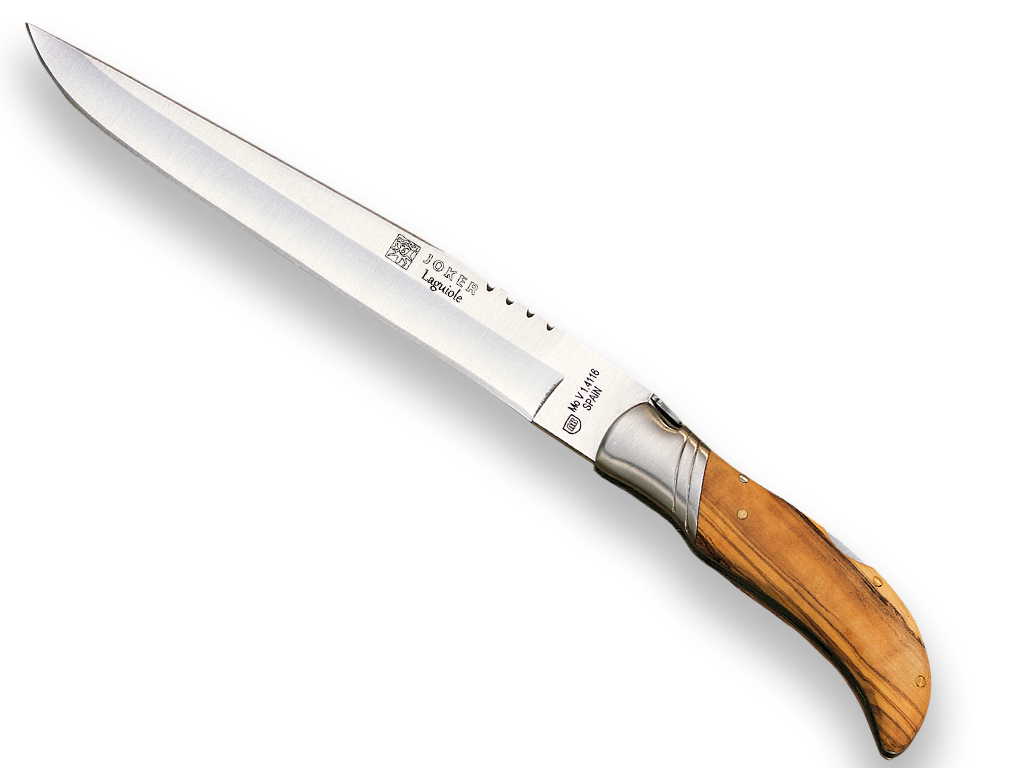 Fotografie Skládací lovecký nůž Joker 195mm (oliva)