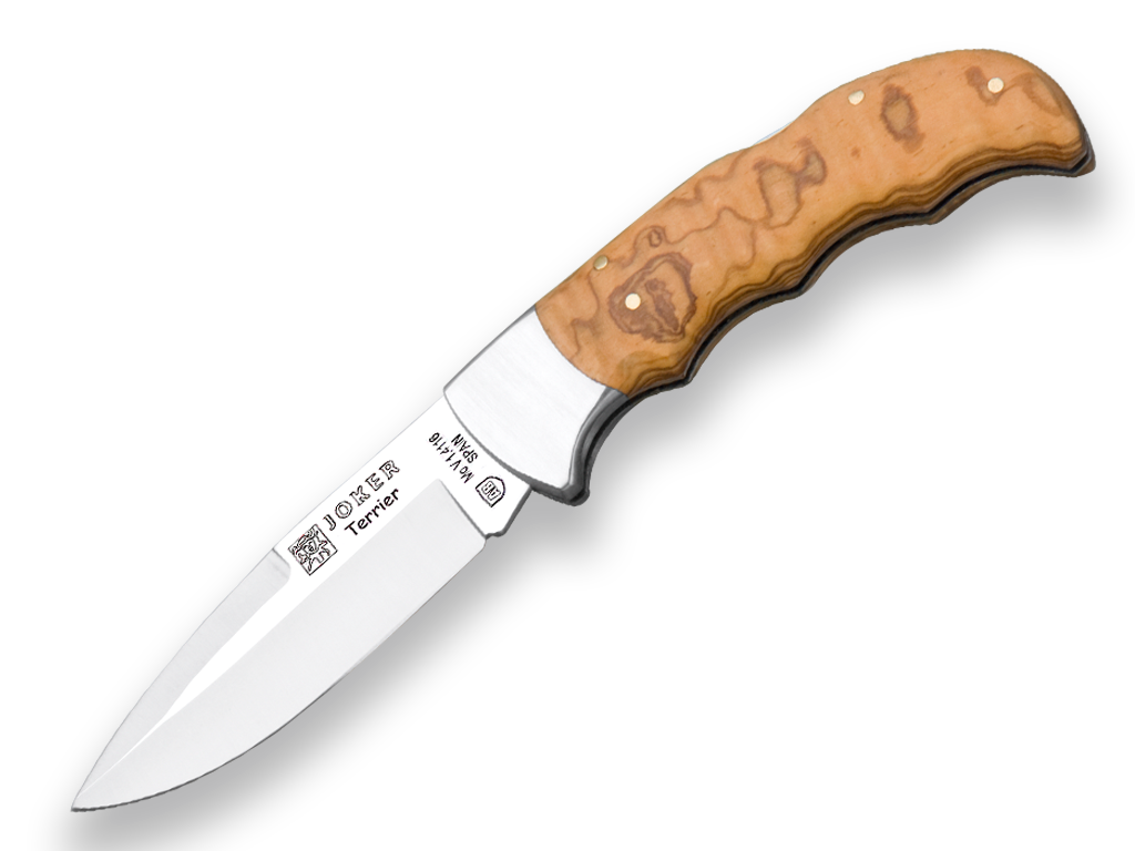 Skládací lovecký nůž Terrier Joker 90mm (oliva)